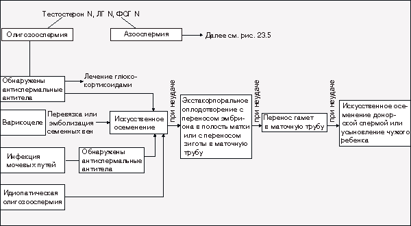 Олигозоспермия классификация 