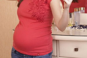 прыщи во время беременности на животе