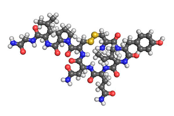 Химическая структурная формула Окситоцина