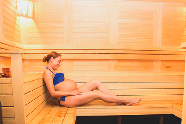Посещение бани на позднем сроке беременности