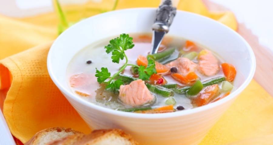 Как приготовить Рыбный суп из форели - Рецепт с фото от Gallina Blanca