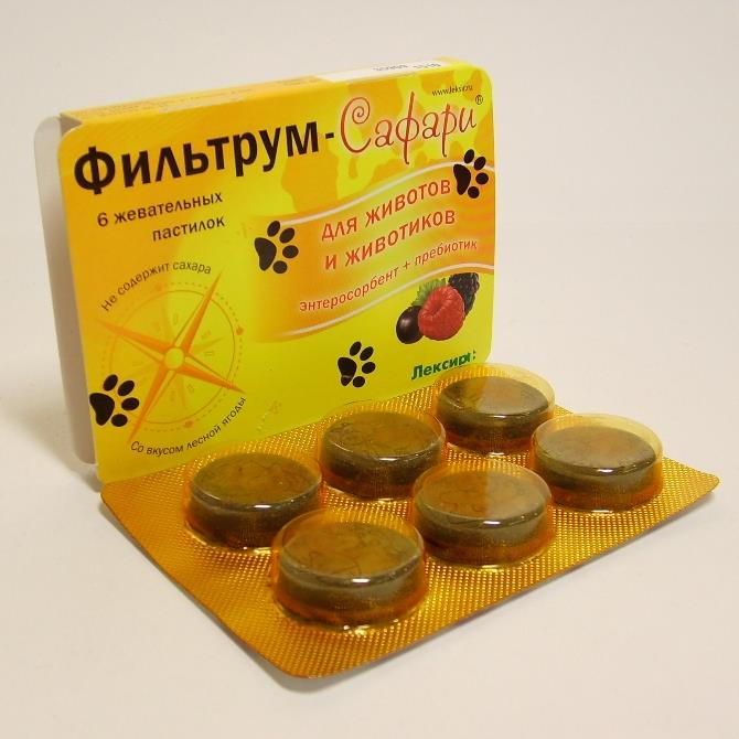 Фильтрум сафари лесная ягода 6 табл - цена 97,8 в Москве, купить ...