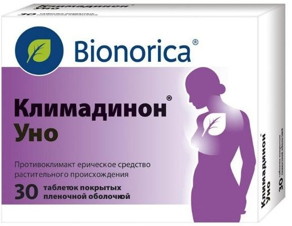 Биологически активная добавка Климадинон УНО таблетки №30 БИОНОРИКА ...