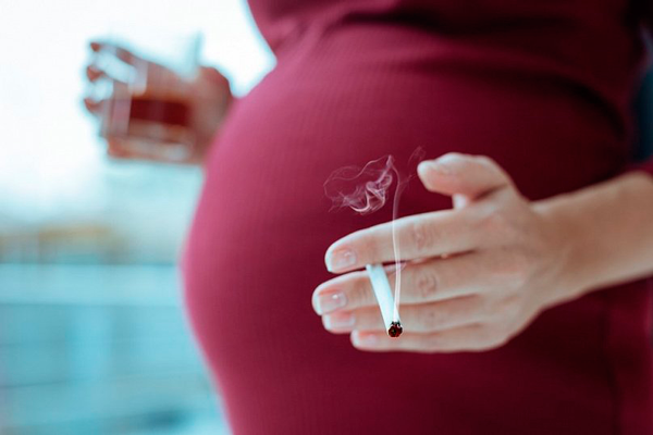 Пониженный показатель БПР в следствии вредный привычек во время беременности