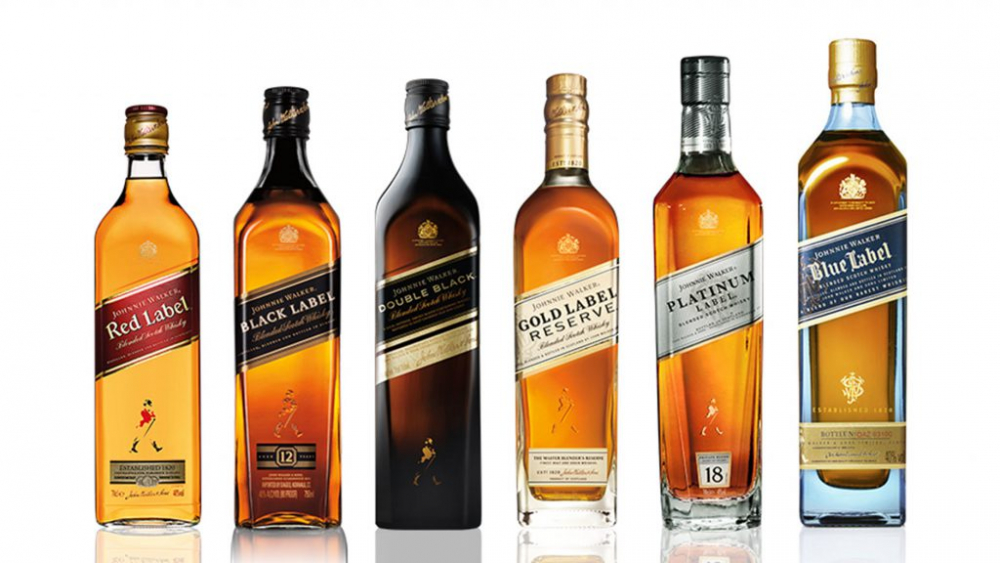 Johnnie Walker — знаменитое шотландское виски