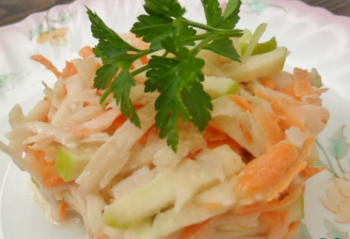 Салат из топинамбура – кулинарный рецепт